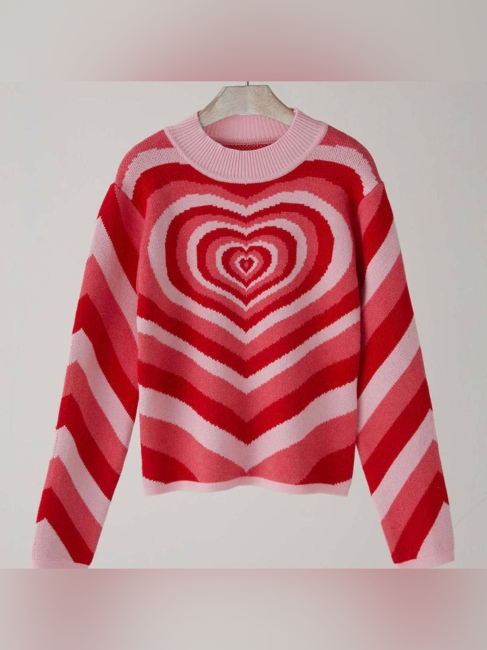 Cider Powerpuff Heart Sweater